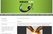 Johns-ARt CMS Web Site Designed by Mystic Design and Print