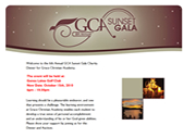 GCA Sunset Web Site Designed by Mystic Design and Print