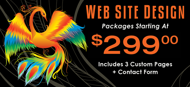 Custom Web Design Packages Starting at $299