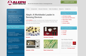 Aleph-USA Web Site Designed by Mystic Design and Print
