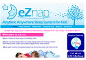eZnap Web Site Designed by Mystic Design and Print